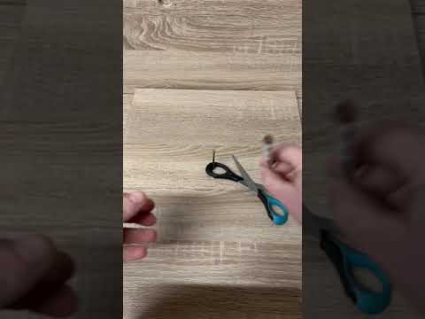 Circle with scissors