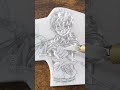 消しゴムはんこで地縛少年花子くん　源光彫ってみた #anime #animeart #eraserstamp