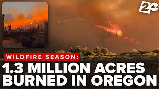 Evacuations, closures & smoke as Oregon wildfires grow; fire history lessons & evacuee shares story