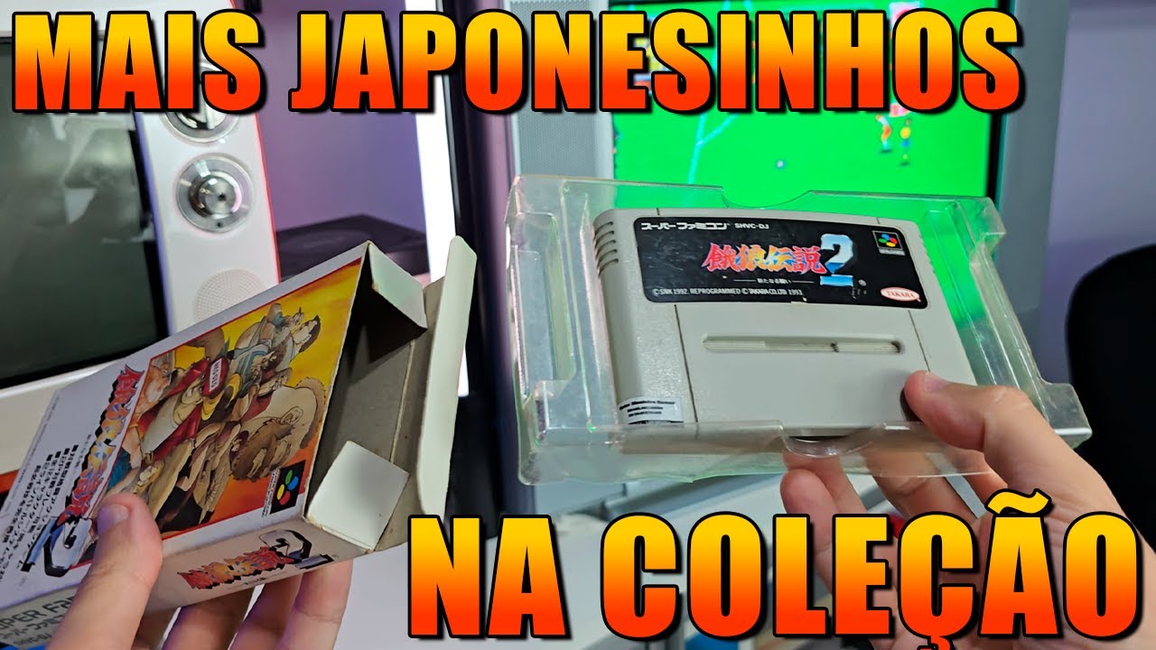 Coleção Super Famicom crescendo! Fatal Fury 2 e Hat Trick Hero (Super ...