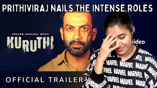 Kuruthi Official Trailer REACTION | Prithviraj Sukumaran, Roshan Mathew, Murali Gopy| Ashmita Reacts