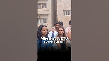 Why Choose DTU over NSUT⁉️#jee#dtu#nsut#college#vlog#college#collegelife#dtuvsnsut#jee2025#jee2026