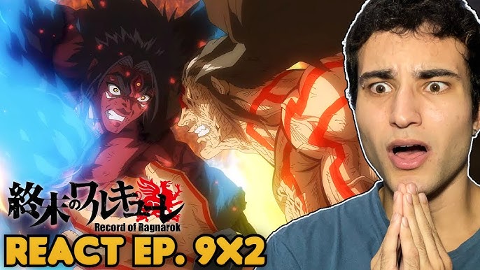 BUDDHA VAI LUTAR PELA HUMANIDADE! React Record of Ragnarok EP. 10 Temp. 2 ( Shuumatsu no Valkyrie) 