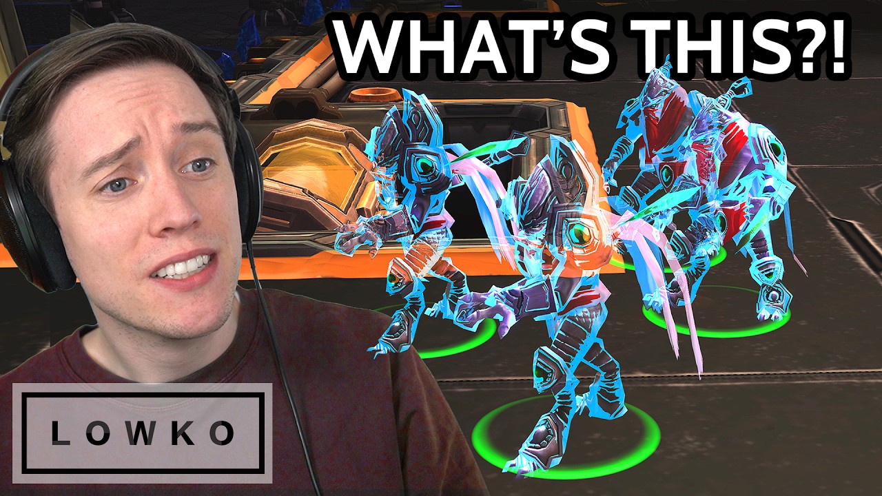 StarCraft 2: New DISTURBING Protoss Strategies! (herO vs Dark)