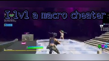 I 1v1 a real Macro cheater he made me float