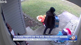 UPS uses AI tool to protect deliveries as package thefts increase during holiday season