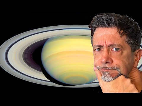Vídeo: Saturno tem os anéis mais brilhantes?