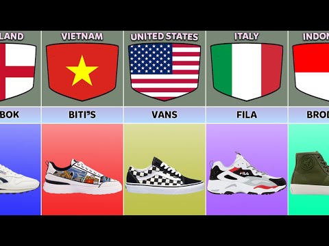 Shoes Brands From Different Countries