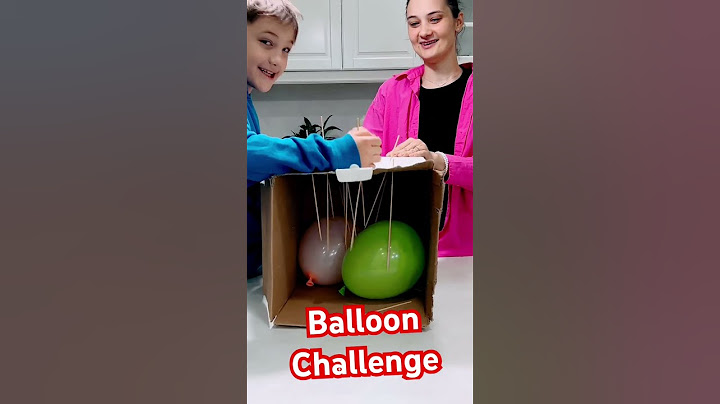 🎈Balloon Challenge! Balloon Game! Who pop the balloons ⁉️❓#funny