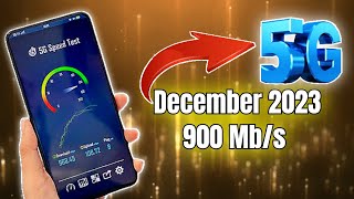 December 2023 / New APN Settings Get 900 MB/s Max Speed for all Networks