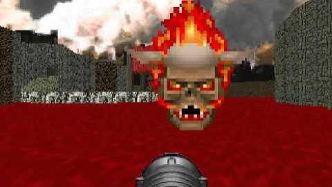 Pain elemental, Doomguy, Cacodemon and lost soul party