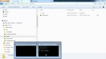 GIT console에서의 작업흐름 1