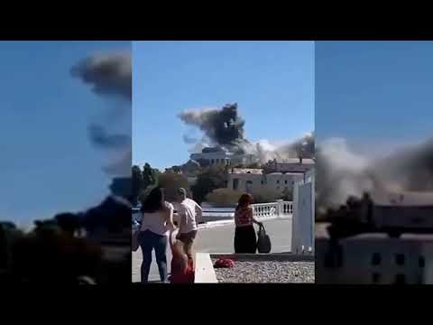Разгром штаба флота рашисских оккупантов в Севастополе