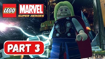 Lego Marvel Super Heroes Gameplay Walkthrough Part 3 (No Commentary)