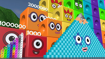 New Meta Numberblocks Standing Tall Step Squad 529 vs 13000 vs 19 BILLION Numberblocks Number
