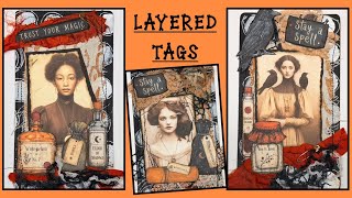 🧡 let’s create * GRUNGY LAYERED TAGS! 