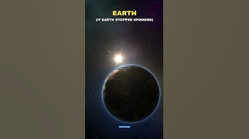 If Earth Stopped Spinning 😱🤯 #shorts #space #earth #universe