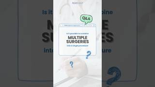 Combining multiple surgeries into a single procedure