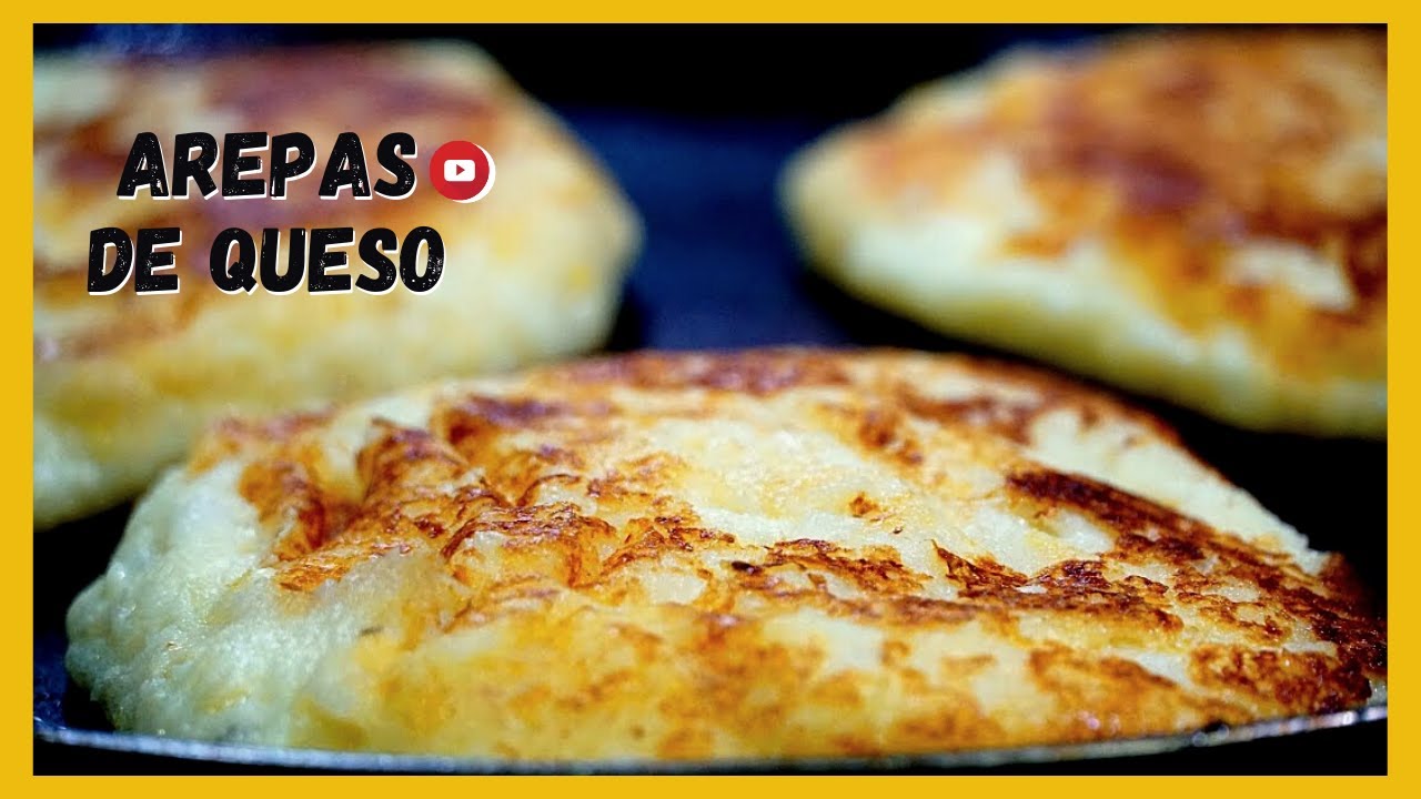 COMO hacer AREPAS de QUESO COLOMBIANAS 😋 AREPAS de QUESO