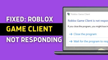 How To Fix Roblox Game Client is Not Responding (2025 GUIDE)