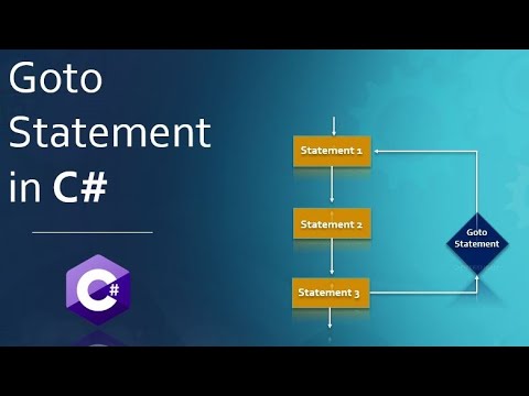 Goto Statement in C# - YouTube