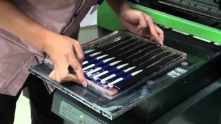 digital pen printing machine/ UV pen flatbed printer with white ink/small size UV pen printer
