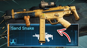 the "MP5 SAND SNAKE" Is UNSTOPPABLE In MODERN WARFARE....😍 (MP5 Class Setup) - COD MW