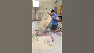 Abstract Painter: Monotype Printing. #artshorts #artist #artwork #abstractart #abstractpainter