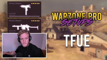 Tfue Milano 821 and Streetsweeper class: 2 Min Warzone Pro Setup