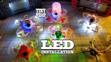 Tiny Whoop LED Installation