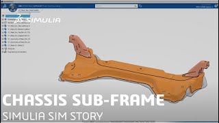 Speed-up model Build for Chassis | Automated Modeling of Chassis Sub-Frame | SIMULIA SIM Story screenshot 3