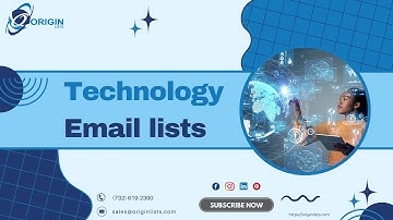 Technology Users Email List | Technology Mailing List | Tech Users Email List | IT User Contacts