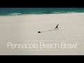 Pensacola beach events  beach brawl shot by pelican drones