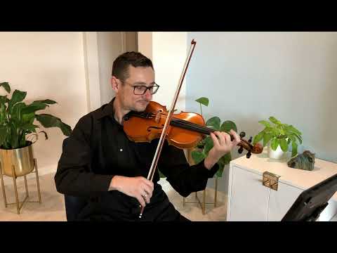 Sunset Strings' solo violinist performs Can't Help Falling In Love With You