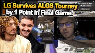 Sweetdreams Avoids Elimination from ALGS Tourney by Just 1 Point in Last Game!!