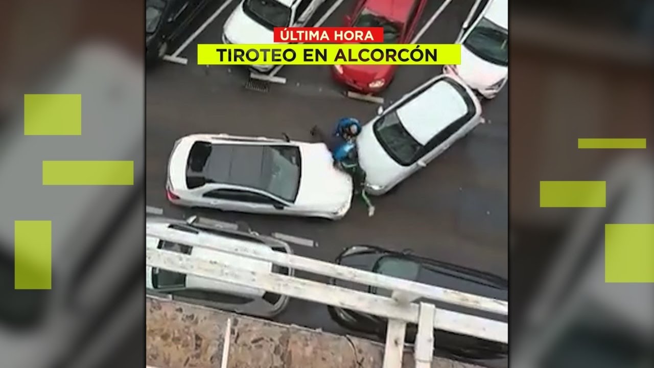 Persecución policial a tiros a escasos metros de un colegio en Alcórcon