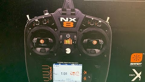 Episode #1: Spektrum NX 8 Setup and Bind