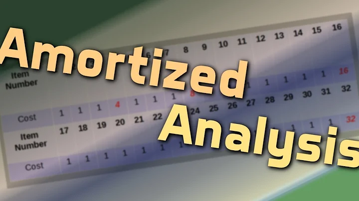 Amortized Analysis
