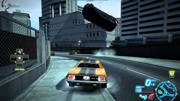 Need For Speed World: Extremely Crazy flying car [Glitch]