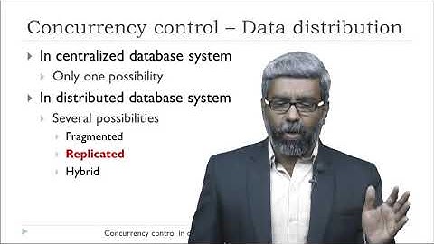 Concurrency Control in Distributed Database