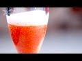 Strawberry Champagne Cocktails - Casserole Queens