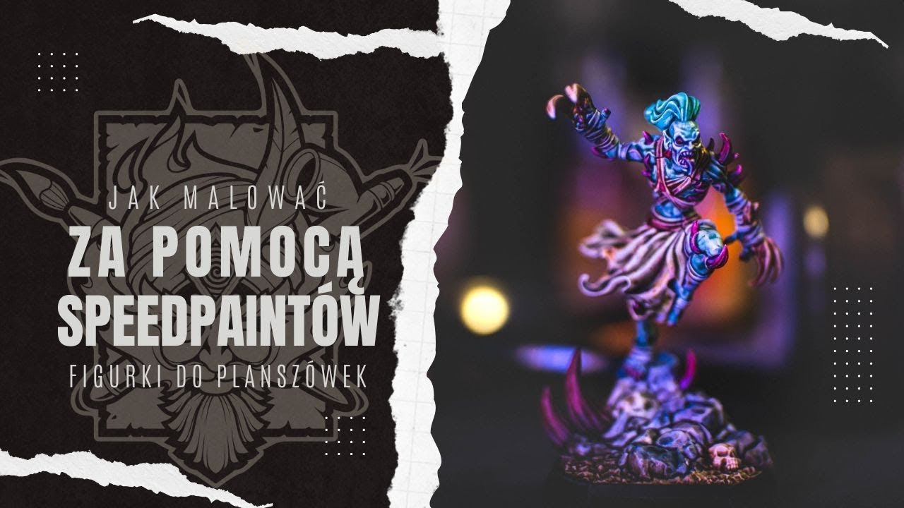 🎨 Jak malować figurki Speedpaintami? | ⚡ Szybki tutorial krok po kroku