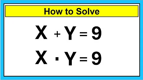 Nice Algebra Math Simplification | Find the Value of X and Y