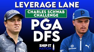 Charles Schwab Challenge PGA Leverage Lane | DraftKings & FanDuel DFS | Single-Entry GPP Strategy