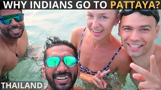 Why Indians Go to PATTAYA? | Koh Larn Island THAILAND | Pattaya Beach Travel vlog