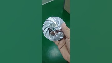 SYNE CNC 5axis machine workpiece displayed here, perfecto #CNCmachine #machinetool #5axis #rtcp