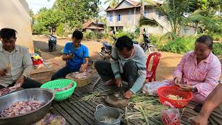 ភូមិសំព័រ ឃុំតាអុង ស្រុកចំការលើ​ ថ្ងៃចូលរោង