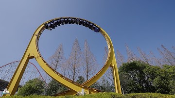 Shuttle Loop / シャトルループ - POV - Nagashima Spa / ナガシマスパーランド - Schwarzkopf - Flywheel