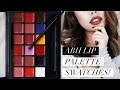 Anastasia Beverly Hills Lip Palette + Swatches!