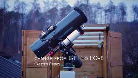 Change from Losmandy G11 to Skywatcher EQ-8